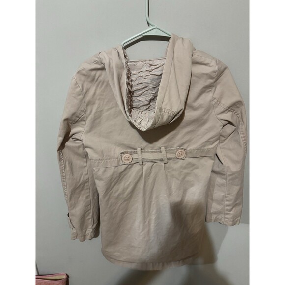 MaxMara Hooded Jacket Blush Medium See Description - Picture 4 of 5